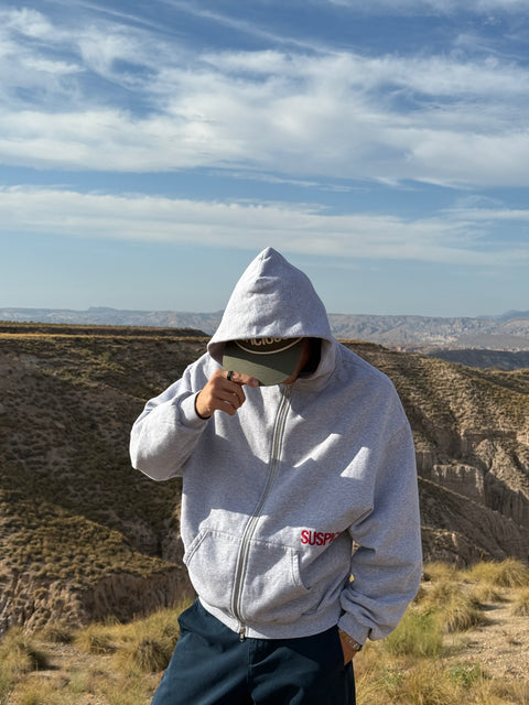 Fall / Core Zip-Up Hoodie - Neutral Heather