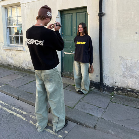 Fall / SSPCS Club Barrel Jeans - Washed Green