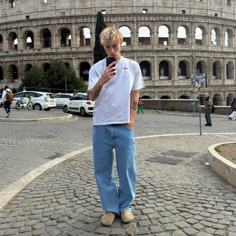 The Triple Tee - Neutral Heather