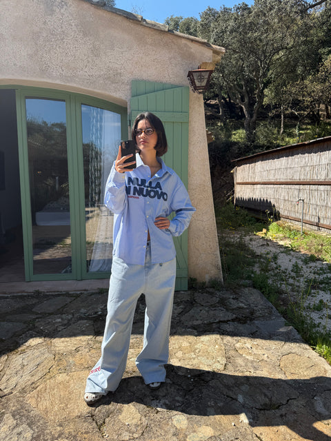 Buongiorno / Nulla Di Nuovo Dual Longsleeve Shirt - Blue