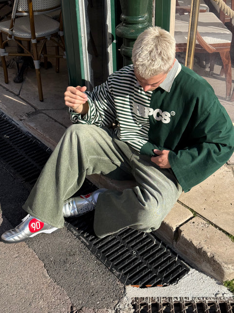 Buongiorno / SSPCS Split Longsleeve - Forest green