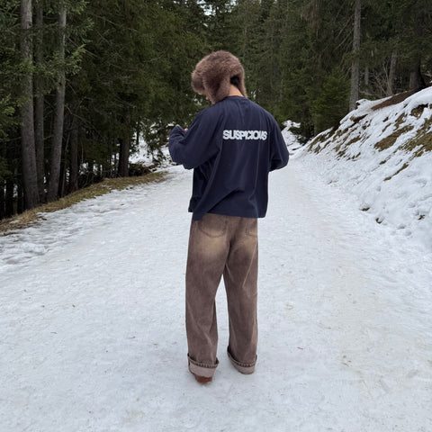 Winter 5 / Essentials Roomie Jeans - Washed Espresso