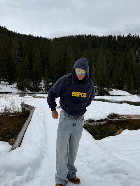 Winter 5 / Solid Hoodie - Nightfall