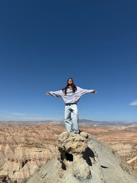 Fall / Core Zip-Up Hoodie - Neutral Heather