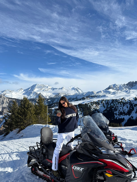 Winter 5 / Solid Knitted Sweat - Nightfall