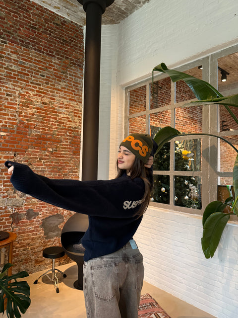 Polkaline / Suspicious Knitted Sweat - Nightfall