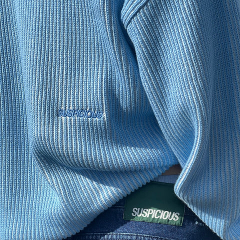 Pre Spring Drop / Vintage Knit - Celestial Blue