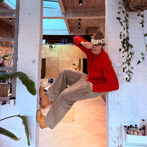 Winter4 / Vertified Baggy Jeans - Washed Brown