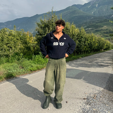 Fall / SSPCS Club Vintage Zip-Up - Nightfall