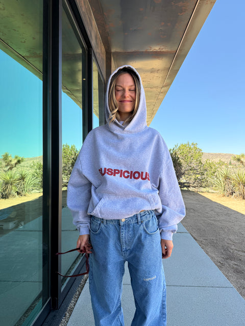 Buongiorno / Suspicious Hoodie - Neutral Heather