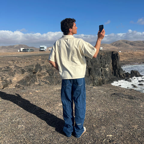 Football / Icon Knitted Polo - Soft Dune