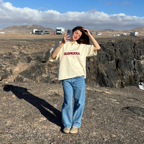 Football / Icon Knitted Polo - Soft Dune