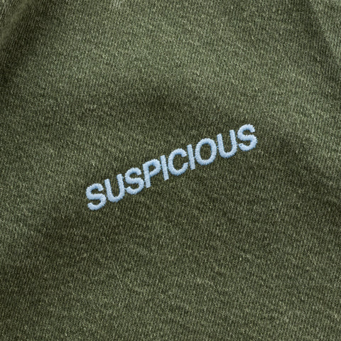Basics / Jeans Shorts - Washed Matcha