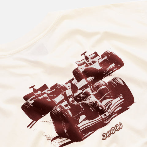 Racer / Karting Club Tee - Natural