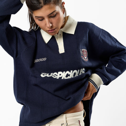 Football / Knitted Football Polo - Nightfall