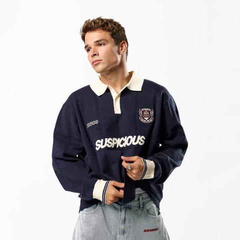 Football / Knitted Football Polo - Nightfall