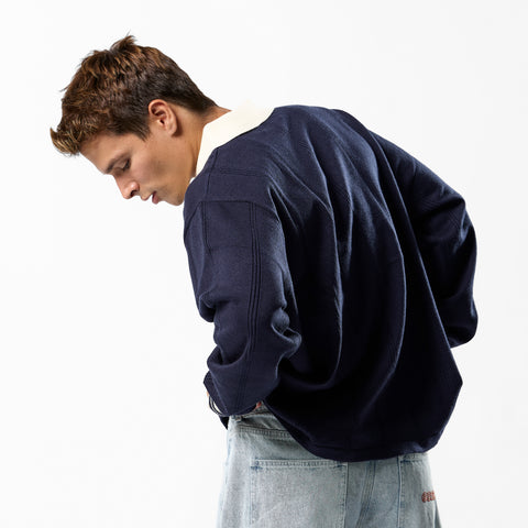 Football / Knitted Football Polo - Nightfall