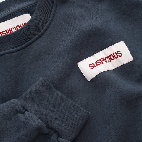 Buongiorno / Label Crewneck - Dark Blue