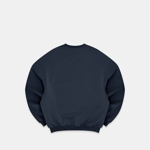 Buongiorno / Label Crewneck - Dark Blue