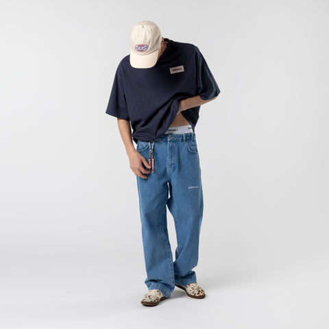 Buongiorno / Label Tee - Dark Blue