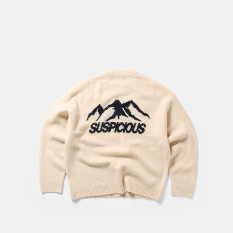 Winter 1 / Landscape Knitted Sweat - Dune
