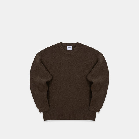 PL / Landscape Knitted Sweat - Espresso