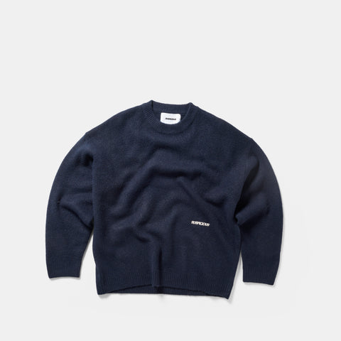 Winter 1 / Landscape Knitted Sweat - Nightfall