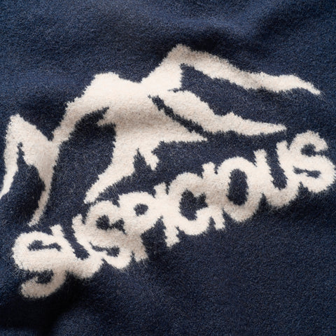Winter 1 / Landscape Knitted Sweat - Nightfall