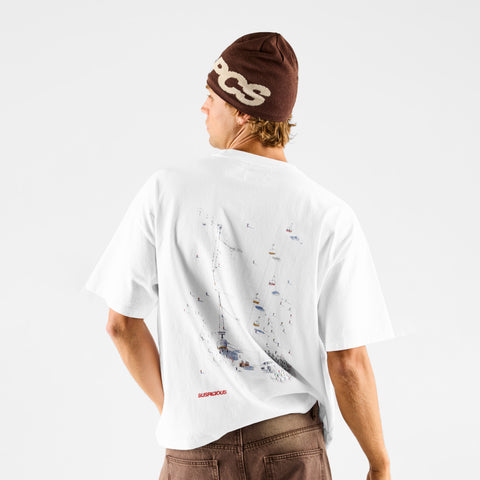 Winter 1 / Last Lift in 5 Tee - White