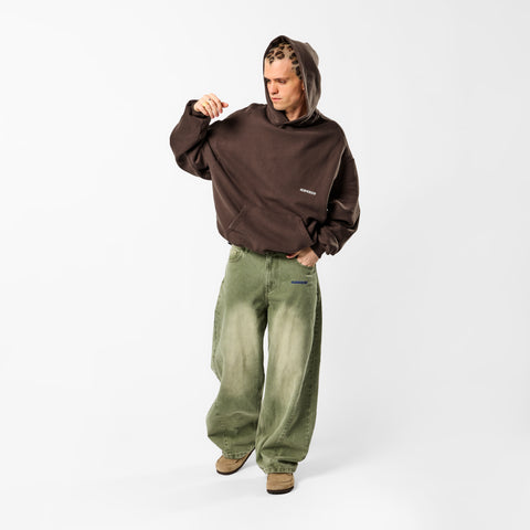 Leopard / Leopard Base Hoodie - Espresso