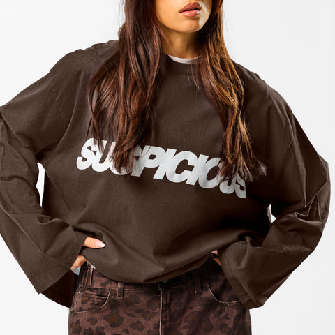 Leopard / Leopard Base Longsleeve - Espresso