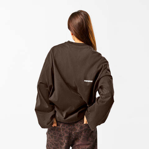 Leopard / Leopard Base Longsleeve - Espresso