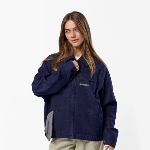 PL / Lola Denim Zip-Up Jacket - Indigo