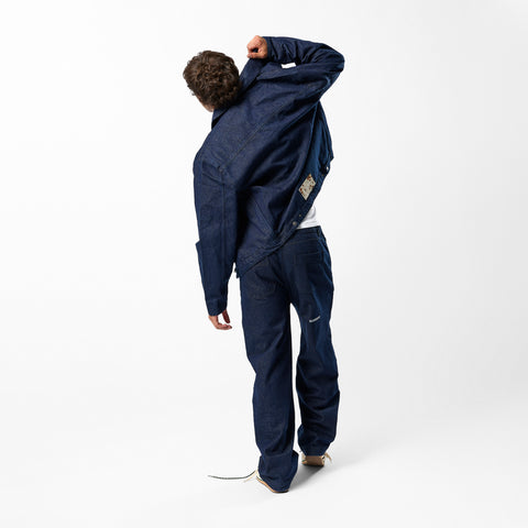 PL / Lola Denim Zip-Up Jacket - Indigo