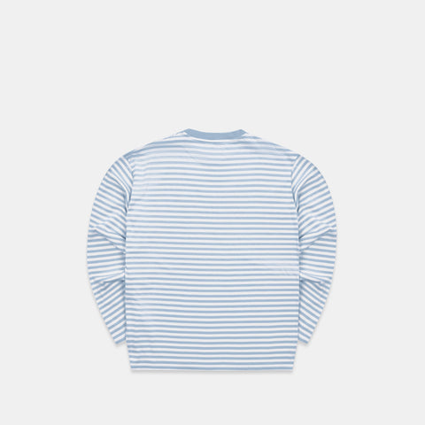 The SSPCS Striped Longsleeve - Celestial Blue II