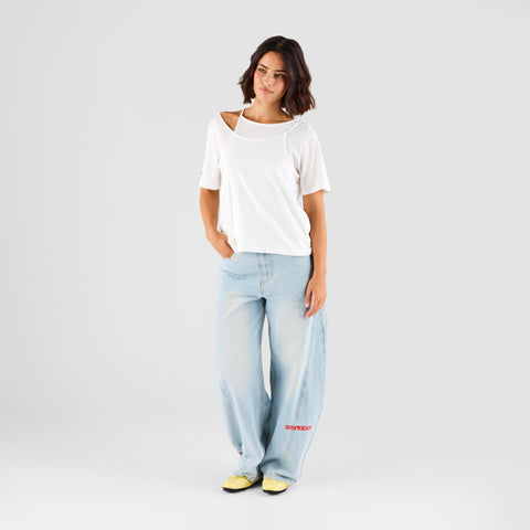 Core / Mark W Double Tee - White