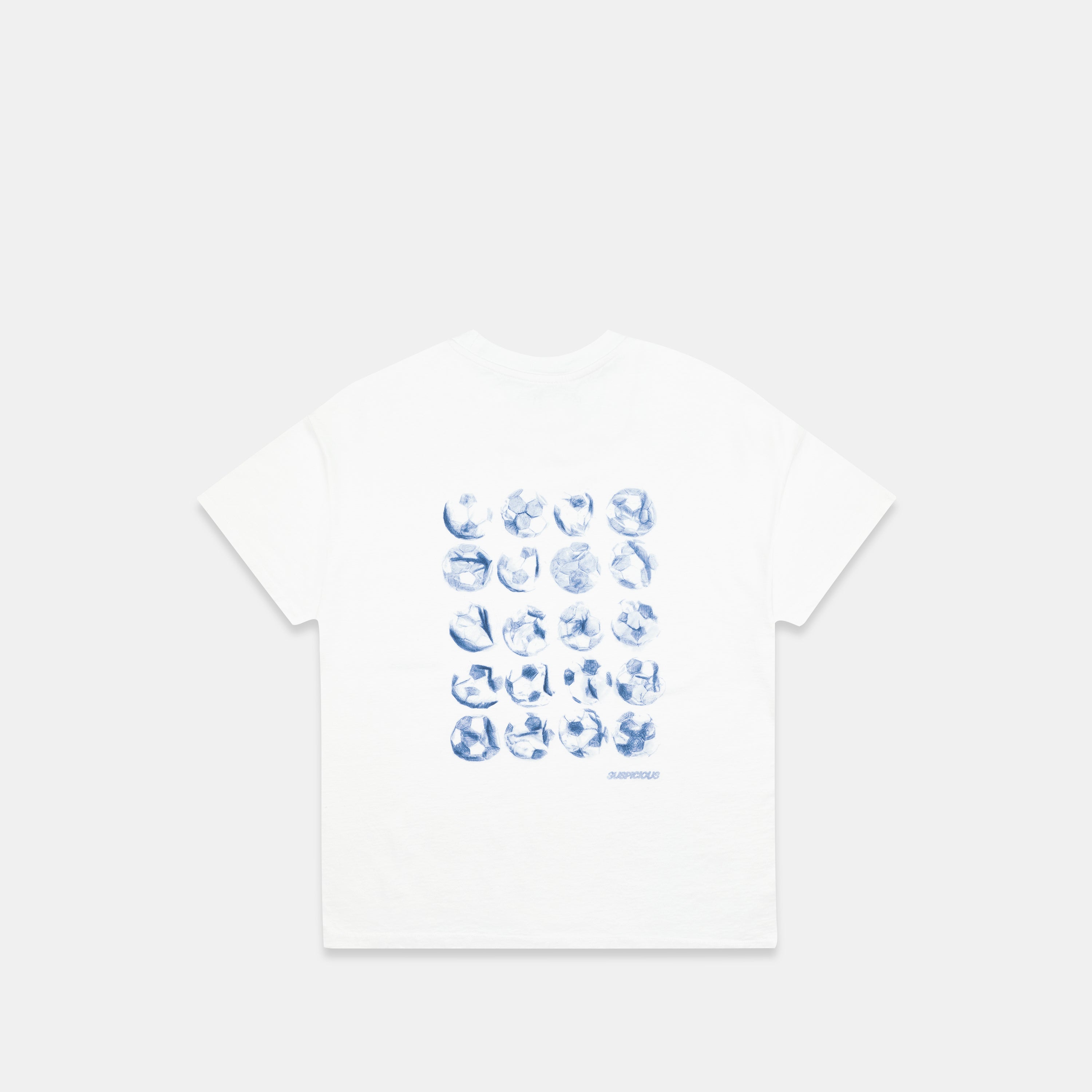 Match Balls Tee - White – Suspicious Antwerp
