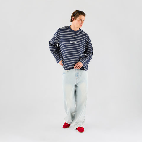 Summer Breeze / Mirror Striped Longsleeve - Nightfall