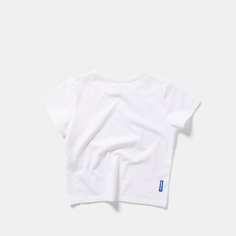 +351 Cotton / New Essentials Baby Tee - White