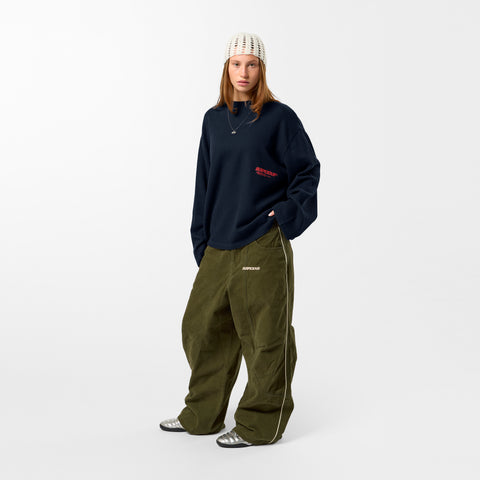+351 Cotton / New Essentials Waffle Longsleeve - Nightfall