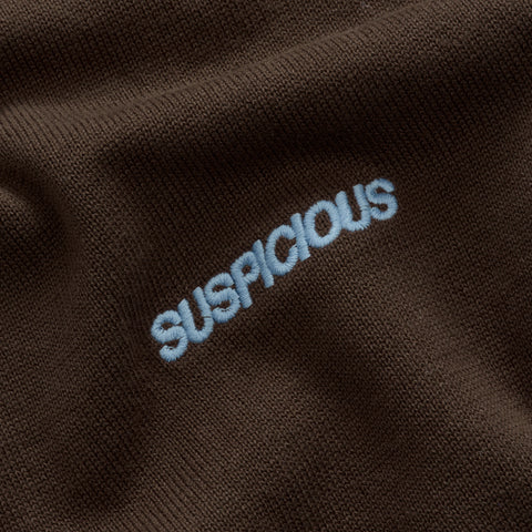 Fall / Offset Cotton Polo - Brown