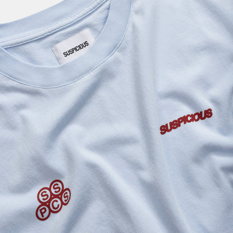 Summer / Offset Tee - Celestial Blue