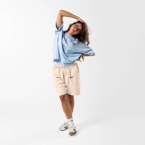 Summer / Offset Tee - Celestial Blue