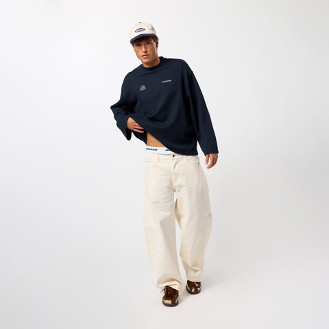 Bestsellers Variants / Offset Waffle Longsleeve - Nightfall