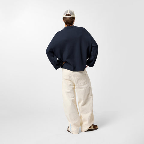 Bestsellers Variants / Offset Waffle Longsleeve - Nightfall