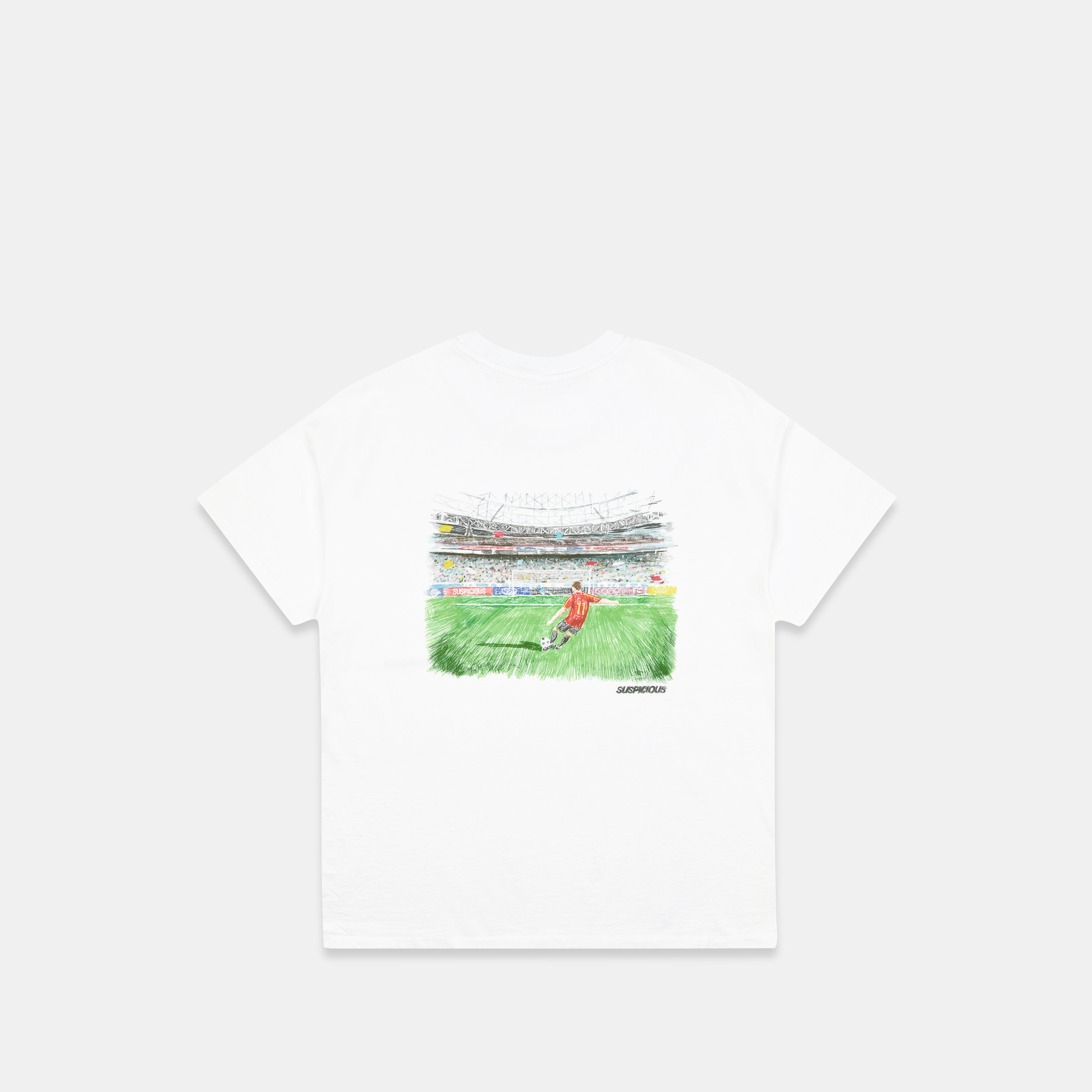 pois blous tee ホワイト On The Spot Tee - White – Suspicious Antwerp