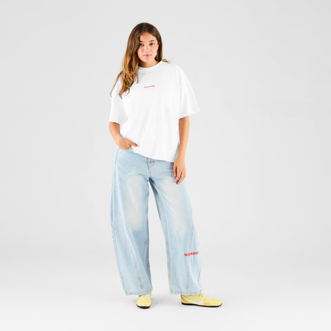 Bestsellers GTD / Paint Brush Tee - White & Red