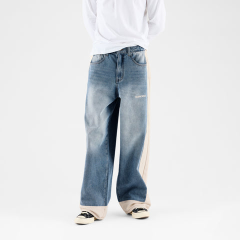 Winter 2 / Painted Jeans - Washed Blue