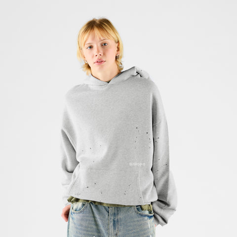 Winter 2 / Painter Hoodie - Heather Grey