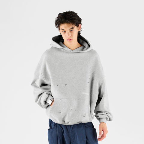 Winter 2 / Painter Hoodie - Heather Grey